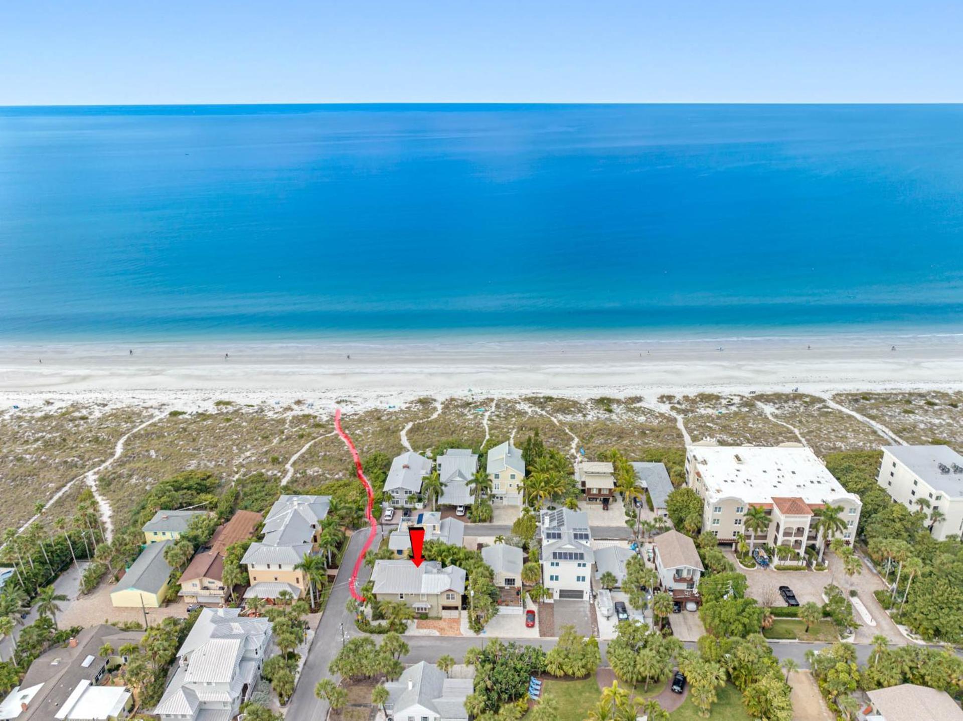 The Beach House Steps Away From Sanctuary Villa St. Pete Beach Exterior photo