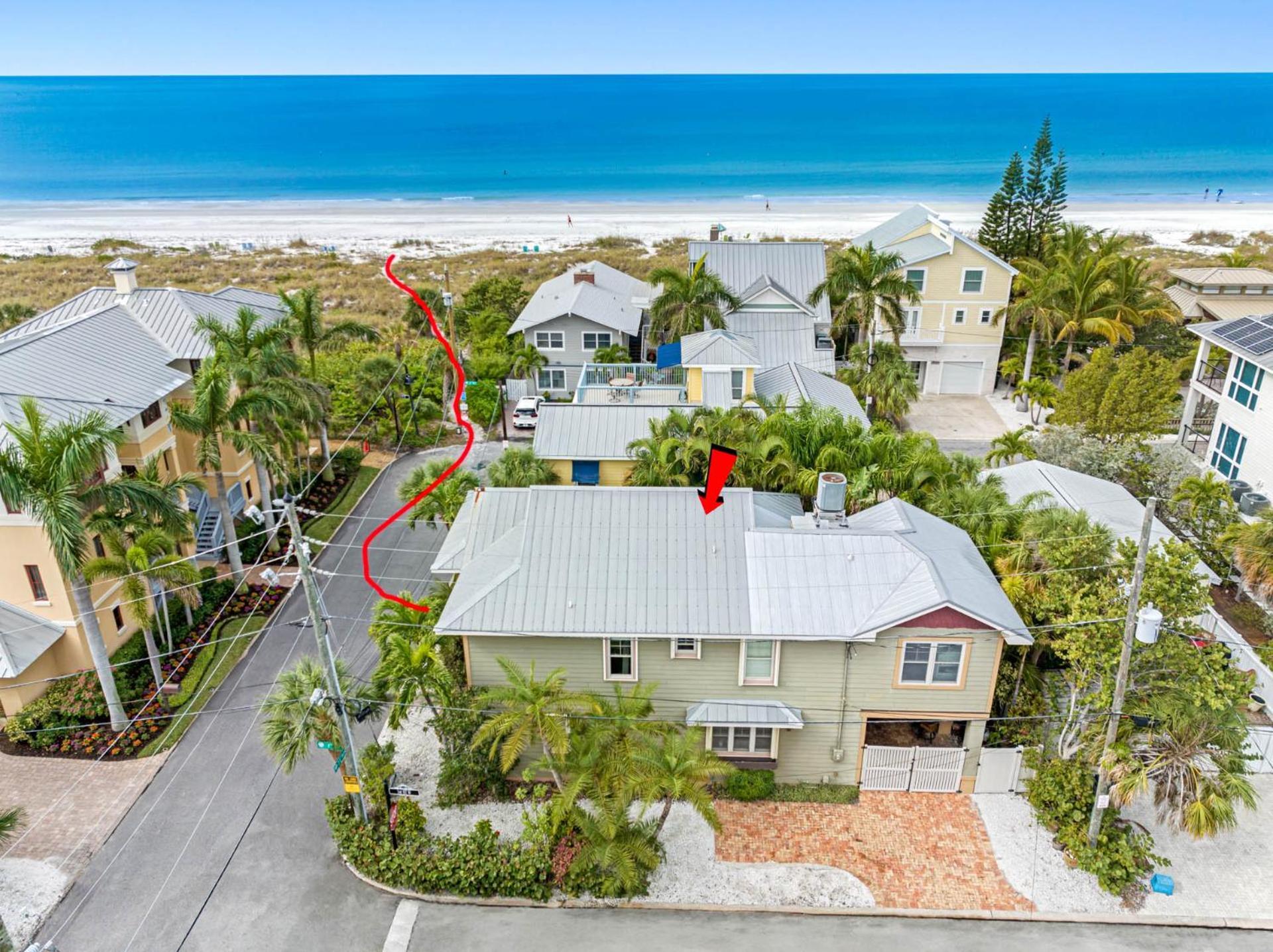 The Beach House Steps Away From Sanctuary Villa St. Pete Beach Exterior photo